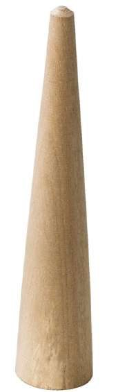 Wooden Spilt Emery Cone Mandrel