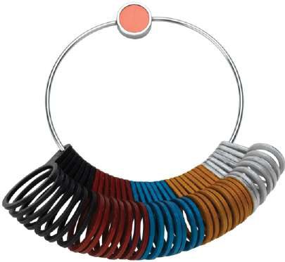 Aluminium Ring Sizer Multi Colour