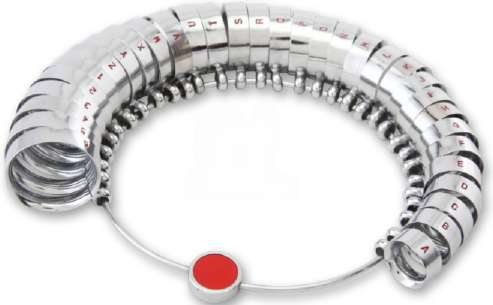 Ring Sizer Comfort Fit Inside Half Round Rings