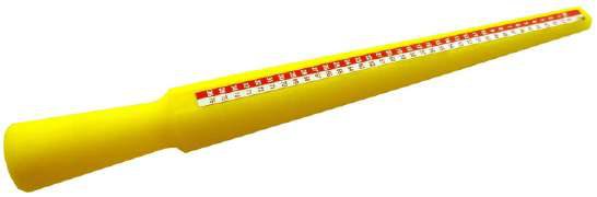 Plastick Yellow Ring Stick 1 - 36