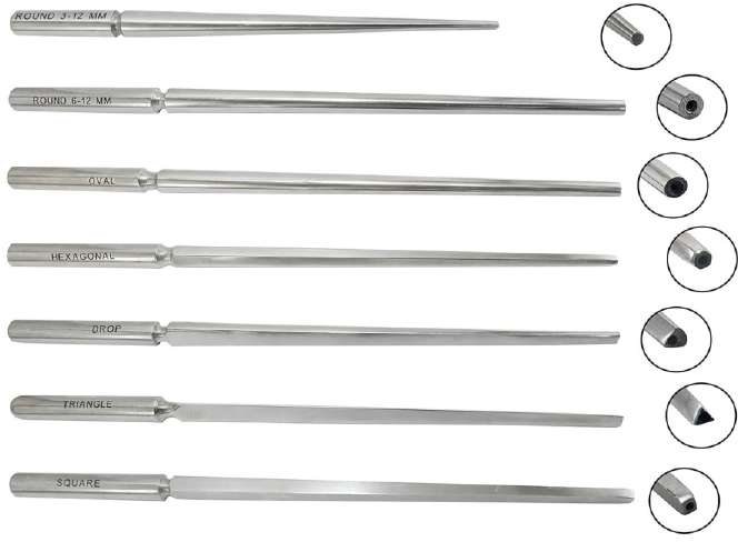 Bezel Mandrel Size : 1/2" X 11"