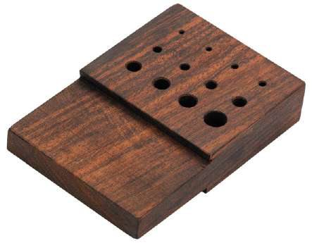 Rosewood Draw Plate Small With Handle