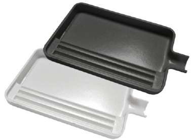 Sorting Tray For Beads Without Holes Black & White