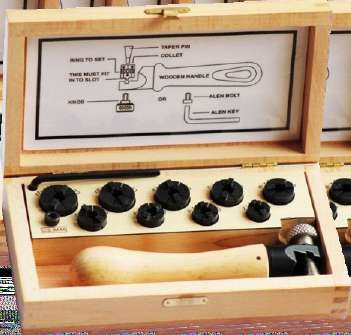 Ring Setters Clamp With Wooden Storage Box