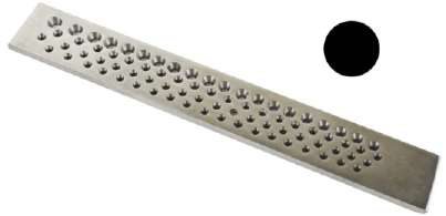 Draw Plate Round Holes Draw Plate Round Holes 4-1/2" - 63 Holes