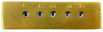 Brass Wire Draw Plate Tungsten Hole