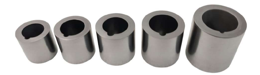 Graphite Crucible Glass Type REF NO.