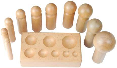 Wooden Dapping Punch
