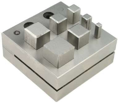 Square Punch Disc Cutter Set of 7 Punch Size 4x4 , 6x6 , 8x8 , 10x10