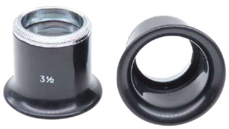 Eye Glass Plastic With Metal Ring
