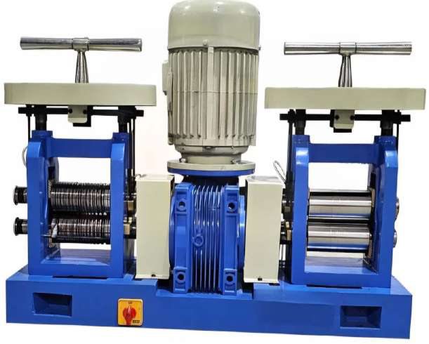 Compact Model Rolling Mill Electric Double Head 125 X 63 mm