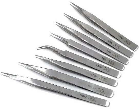 Tweezer Anti Acid Stainless Antimagnetic
