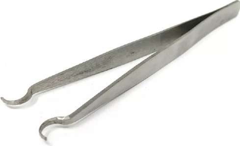 Tweezer SS For Ring Holding 140 mm Long