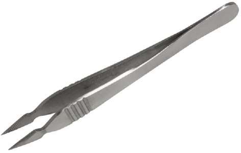 Tweezer SS Spade Arrow Head 125 mm Long