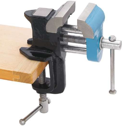 Baby Vice With Clamp & Anvil Attached