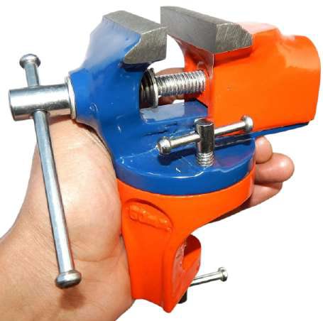 Baby Vice Revolving Type with Clamp Delux Model