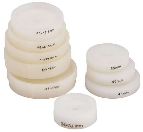 Extra Large Nylon Die Set of 8 Size : 35 , 40 , 42.5 , 45 , 47 , 52.5 , 55 & 57 mm